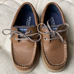 Sperry boat shoes toddler boys size 9